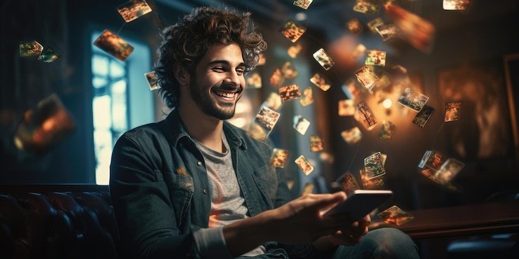 Ilustrasi level member asia2000 di ponsel